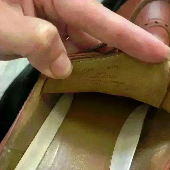 Cole haan original zerogrand camel tan brown brogue lace up 10.5 - Picture 7 of 7